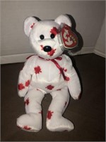 TY Beanie Baby Chinook with case