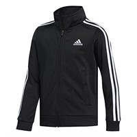 Adidas Boys' Zip Front Iconic Tricot Jacket,