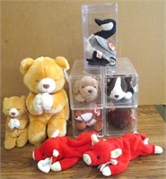 Group of Vintage Beanie Babies & Ty Bears