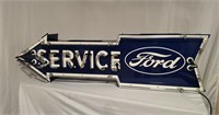 Ford Service Neon Arrow Sign