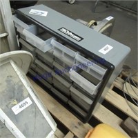 Plastic organizer, 20 x 6 x 15