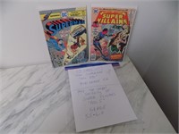 Lot 2 Comics Superman / Soc. Super Villians