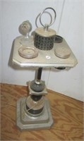 Vintage smokers stand. Measures 24" tall. Note: