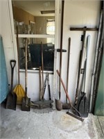Grouping of Assorted Long Handled Tools