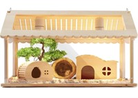 New LURIVA 24-inch Transparent Hamster Cage