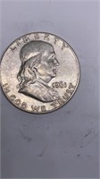 1961-D Franklin half dollar