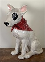 Vintage porcelain dog
