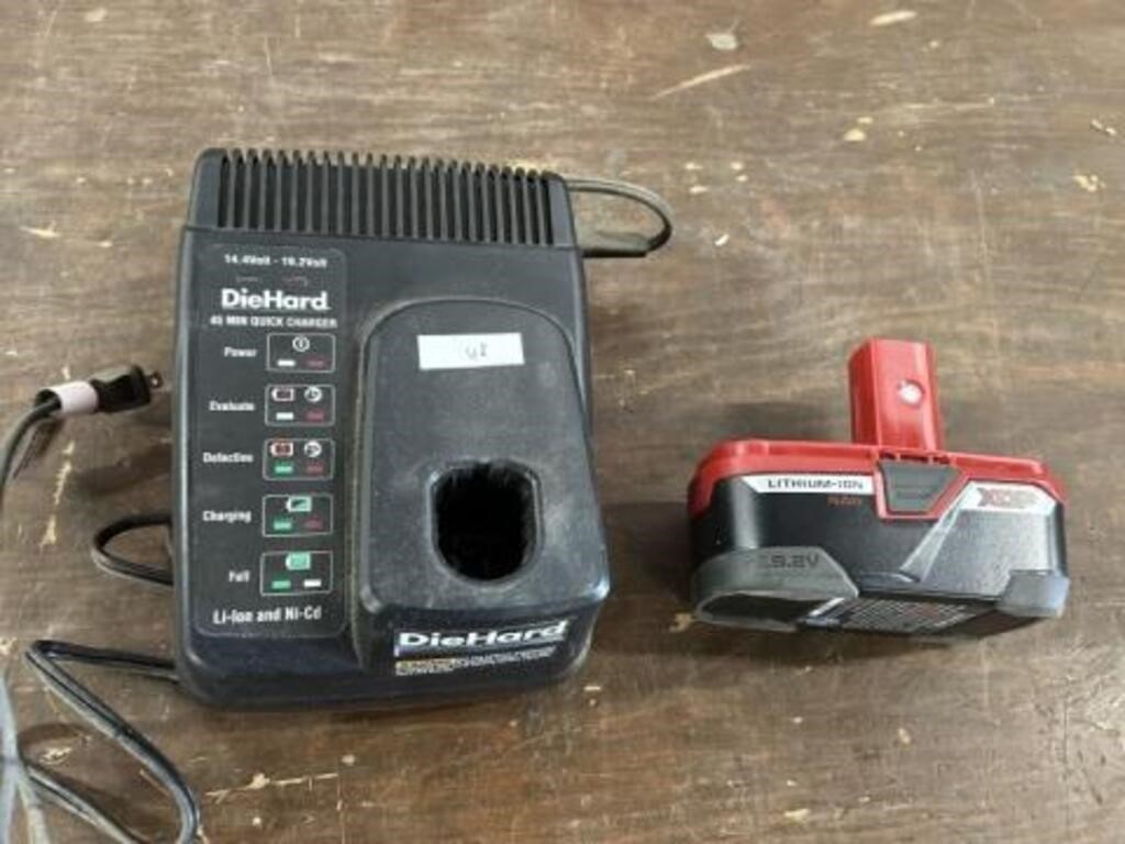 BATTERY  AND CHARGER