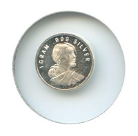 1 gram Silver Round - Sacagawea, .999 Fine Silver