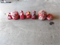 Variety of Gas Cans