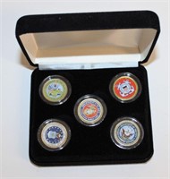 US Military Commemorative Coin Set