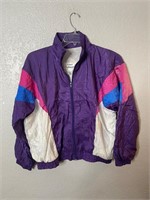 Vintage Laura Katherine Color Block Windbreaker