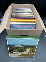 Many Vinyl Records