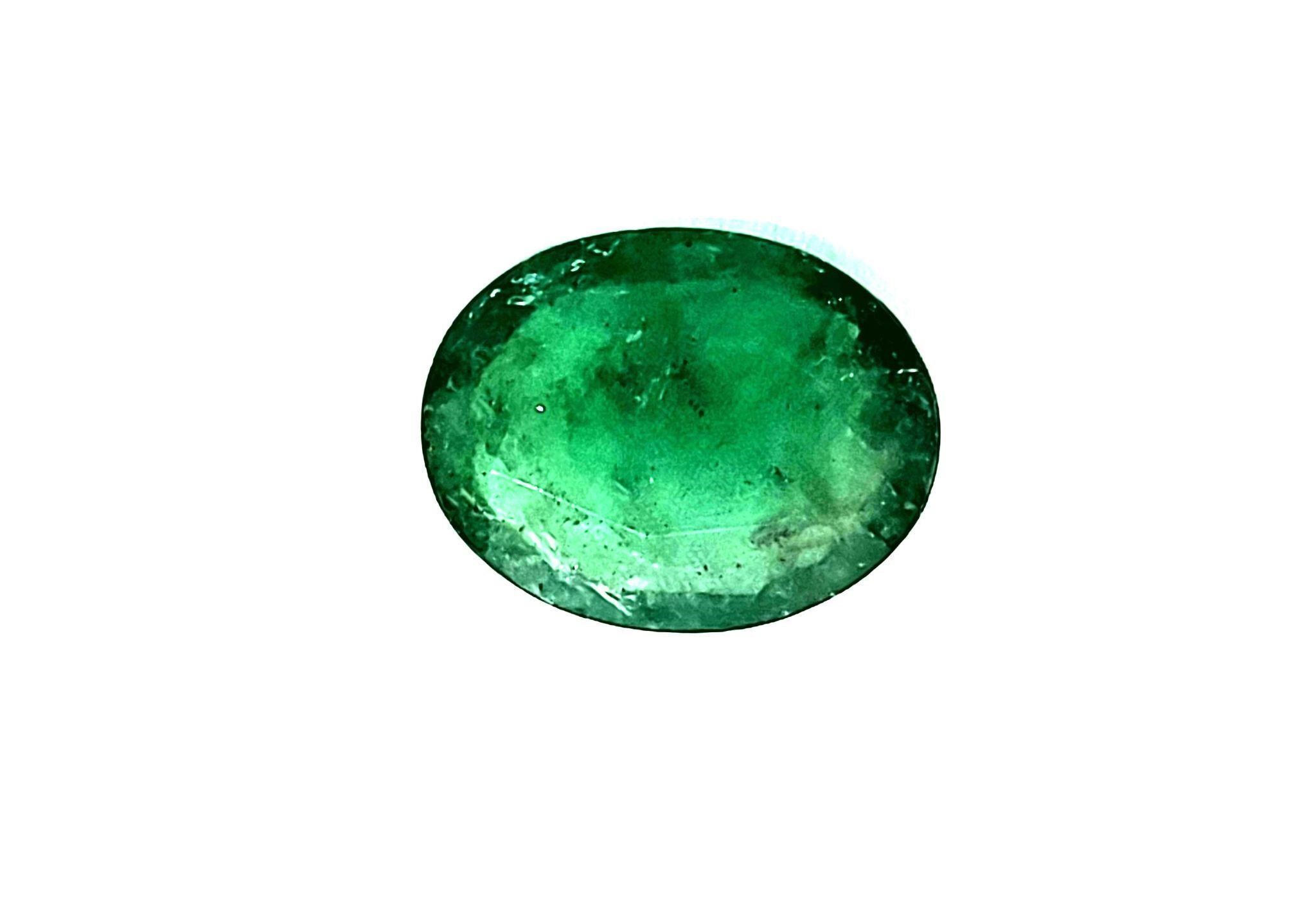 3.80 Ct Colombian Emerald A Quality