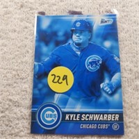 2017 Topps Bunt Blue Insert Kyle Schwarber