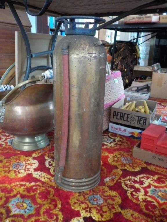 Antique fire extinguisher