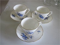 K-559 Radford's England China Tea Cups & Saucers