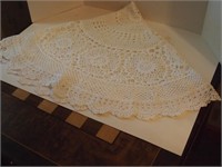 Crocheted Round Table Cloth