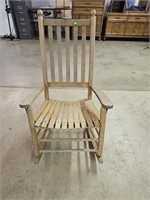 Oak Slat Rocking Chair