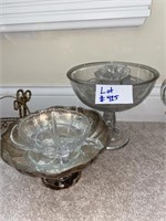 Antique Glass Compote