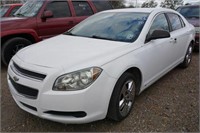 '10 Chevy Malibu White Recon Title