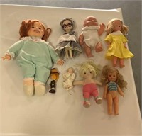 Lot of dolls