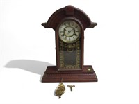 Antique 8 Day Striking Mantle Clock