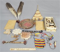 Native American Beadwork Lot