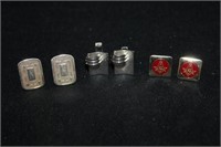 3 Sets of Cuff Links