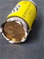 One roll of 2010 Native American dollar coins