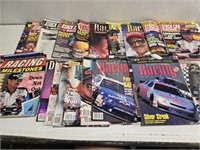Large Lot of Nascar Memorabilia Magazines