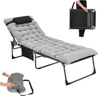 Kingcamp Oversized Adjustable Folding Chaise