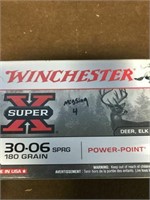 WINCHESTER 30-06 SPR 180 GRAIN POWER POINT