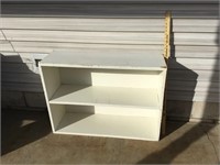 Painted White Wood Shelf
