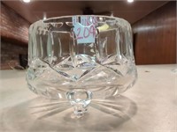 Crystal footed small bowl