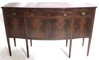 Williams-Kimp Bookmatched Mahogany Buffet