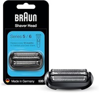 Braun Series 5 53B Electric Shaver Head, Black - D