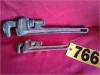 Ridgid  14" &  8" pipe wrenches
