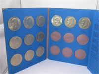 Complete Set Eisenhower $1 Coins 1971~78