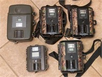 5 Trail Cameras