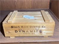 Black Rock Powder Co. Dynamite Crate