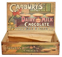 CADBURY'S DAIRY MILK CHOCOLATE WOODEN BOX