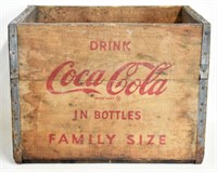 1955 COCA-COLA FAMILY SIZE BOTTLE CRATE