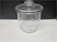 Milola Cigar Jar  Marked sm nic under Lid