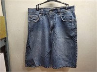 MENS Blue Jean Shorts Marked 33 W=34