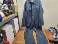 HWC Mens Navy Blue COVERALLS Sz 40-42