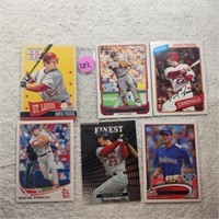 6 David Freese Cards