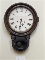 Elias Ingraham Eight Day School Clock