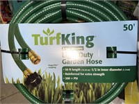 TURF KING GARDEN HOSE 50 FT RETAIL $60