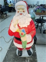 Vintage Santa Blow Mold (works)